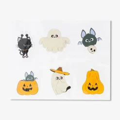 Decorazioni per finestre con simpatici personaggi di Halloween