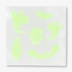 Decorazioni per finestre con fantasmi e pipistrelli - 6 pz