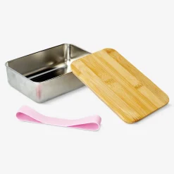 Designer Collection - Cestino per il pranzo in acciaio con coperchio - 17 cm