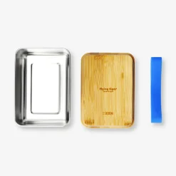 Designer Collection - Cestino per il pranzo in acciaio con coperchio - 17 cm
