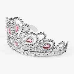 Diadema in argento con pietre preziose - Per bambini