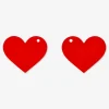 Etichette regalo a forma di cuore - 10 pz