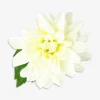 Fiore decorativo bianco - 40 cm