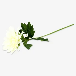 Fiore decorativo bianco - 40 cm