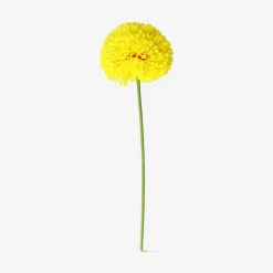 Fiore decorativo giallo - 40 cm