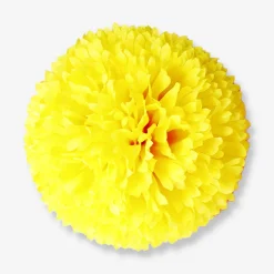 Fiore decorativo giallo - 40 cm