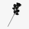 Fiore decorativo - Rosa nera