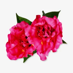 Fiore decorativo rosa scuro - 30 cm