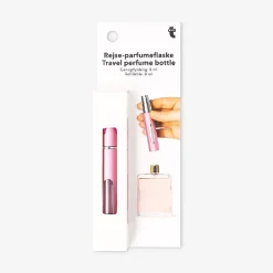 Flacone da viaggio ricaricabile per profumo rosa - 8 ml