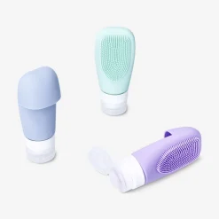 Flaconi da viaggio con funzione scrub - 3 pz