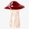 Fungo decorativo marrone - 10 cm