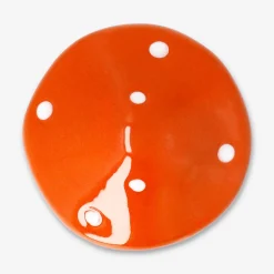Fungo decorativo rosso - 8 cm