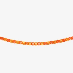 Ghirlanda di zucche con facce felici - 300 cm