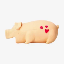 Giocattolo da masticare per animali - Maiale con cuori