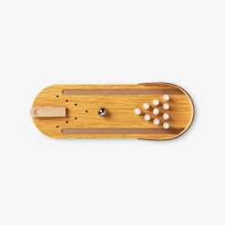 Gioco del bowling in legno