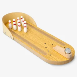 Gioco del bowling in legno