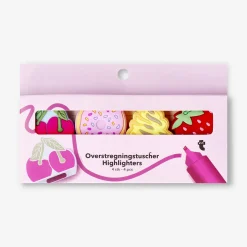 Highlighers come icone di cibo - 4 pz
