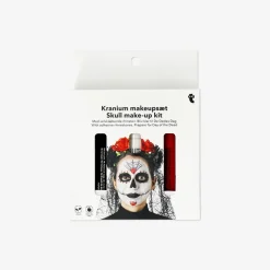 Kit per il trucco del teschio con strass