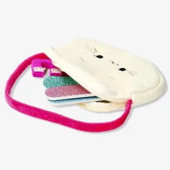 Kit per la cura delle unghie in pochette a forma di gatto