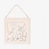 Kit per ricamo punch needle - Quadro floreale