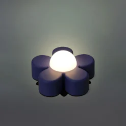 Lampada decorativa - Fiore viola