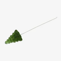 Lecca l'albero di Natale 3D su bastoncino
