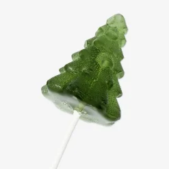 Lecca l'albero di Natale 3D su bastoncino