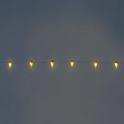 Luci a corda - Carote arancioni