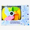 Macchina per bolle di sapone a forma di fotocamera