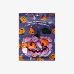 Marshmallow a forma di zucche e teschi - Gusto vaniglia
