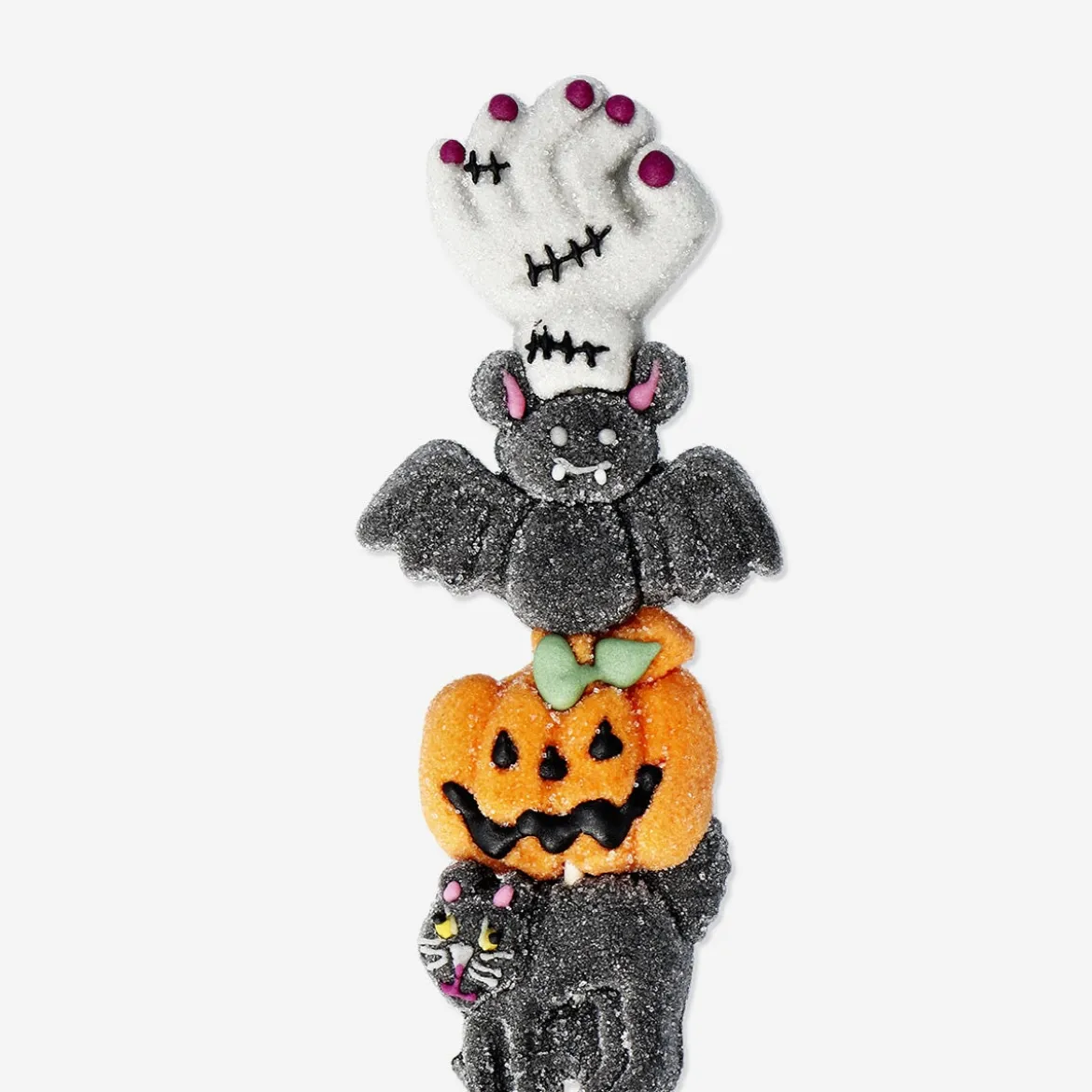 Marshmallow di Halloween su stecco - Gusto vaniglia