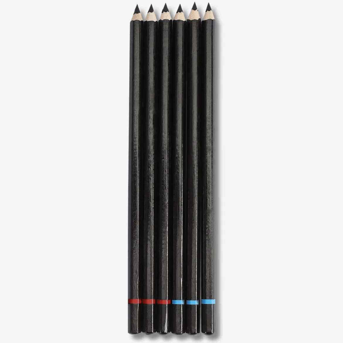 Matite a carboncino nere - 6 pz