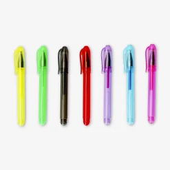 Mini penne a inchiostro gel - 7 pz