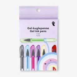 Mini penne a inchiostro gel - 7 pz