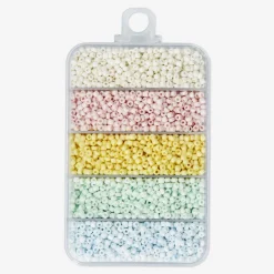 Miscela di perline di vetro dai colori pastello