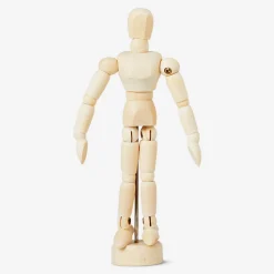 Modello di manichino in legno - 14 cm