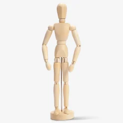 Modello di manichino in legno - 32 cm