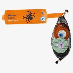 Monete di cioccolato di Halloween in rete