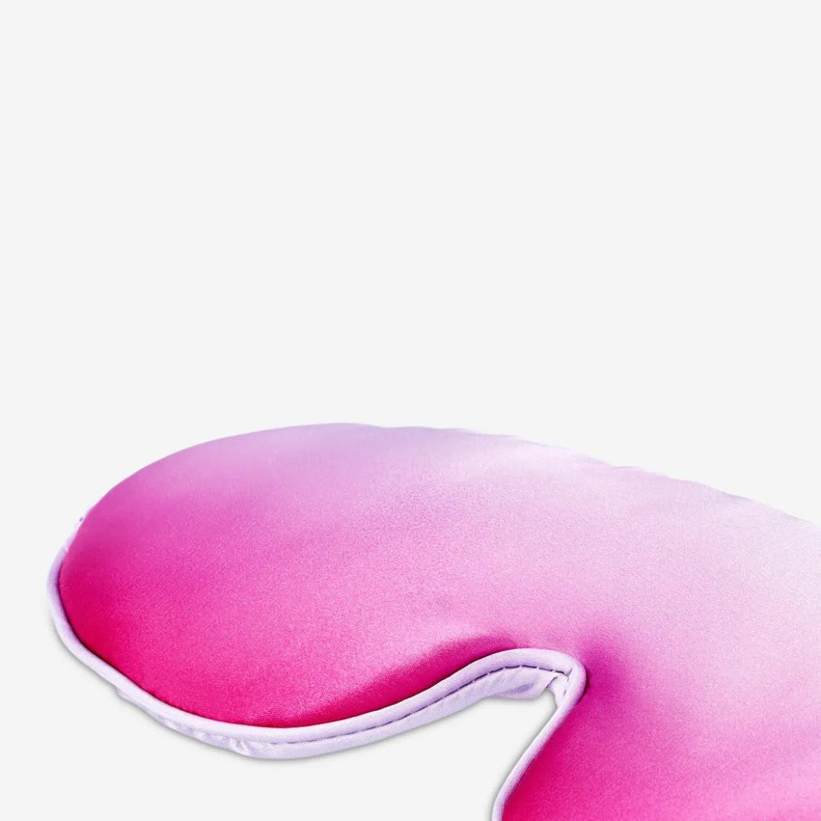 Morbida maschera per dormire di colore rosa