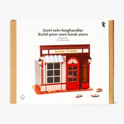 Negozio di libri in legno fai da te