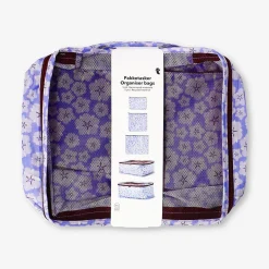 Organizer floreali viola - 5 pz