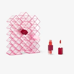 Organizer rosa per lucidalabbra - 25x20,5 cm