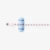 Organizzatori adesivi per cavi blu - 2 pz