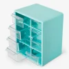 Organizzazione verde con 8 cassetti