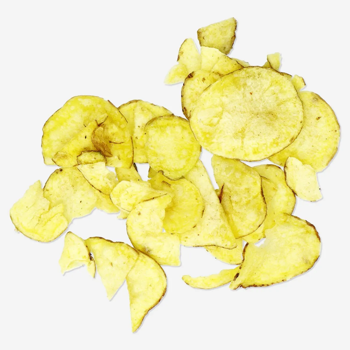 Patatine fritte. Sale marino