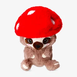 Peluche - Bradipo con cappello a fungo