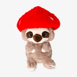 Peluche - Bradipo con cappello a fungo