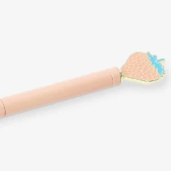 Penna a sfera con fragola - inchiostro nero