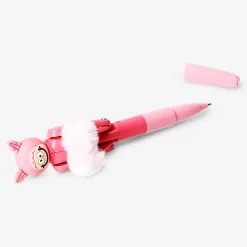 Penna a sfera da boxe - mostro caramella con pompon