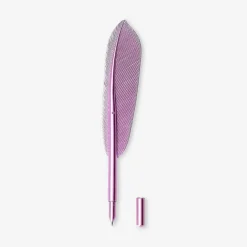 Penna a sfera - Piuma rosa